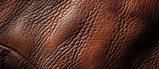 Aufkleber - Close up view of a leather texture with copy space image