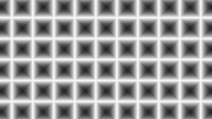 Wall Mural - Abstract geometric square pattern and seamless looping motion background.