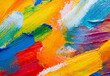 © jobi_pro - Illustration of Rainbow Colored Oil Painting Brushstrokes