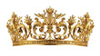© Graphic - A regal and elegant golden crown clip art
