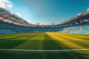 Sticker - Football stadium sports architecture competition.