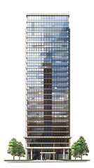 Canvas Print - Architecture skyscraper tower building.