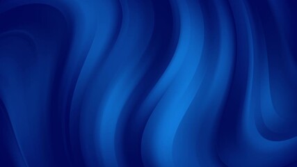 Wall Mural - Dynamic abstract animation background liquid gradient 4K blue and blue