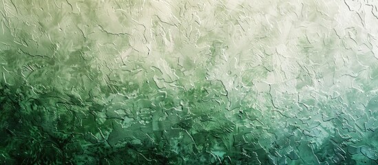 Wall Mural - Abstract background featuring a textured two tone pattern combining varying shades of green suitable for copy space image