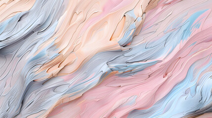 Sticker - An abstract painting background featuring pastel driftwood hues exudes positivity and natural elegance, perfect for wallpapers, art prints, and creative shapes