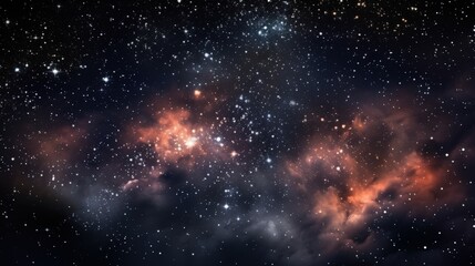 Wall Mural - Cosmic Nebula with Stars