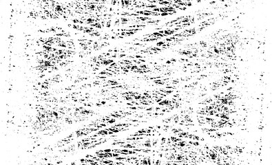Wall Mural - Scratched Grunge Urban Background Texture Vector. Dust Overlay Distress Grainy Grungy Effect. Distressed Backdrop Vector Illustration. Isolated Black on White Background. EPS 10.