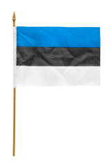 Wall Mural - Estonian flag isolated