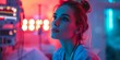 © queen - Neon Lights and Stethoscopes: A Nurse's Night Shift