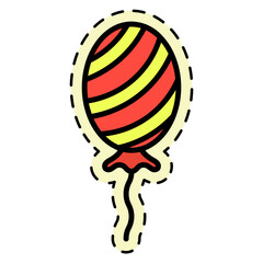 Wall Mural - Balloon Sticker