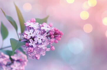 Wall Mural - Lilac Blossoms in Soft Light