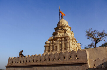 Wall Mural - Landscapes and temples at Chakra Tirtha. Hampi. India.