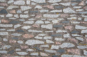 Background photography of pavement, road, sidewalk, cement; stone; concrete; abstract; erosion; material; obsolete; grunge; pattern; textured