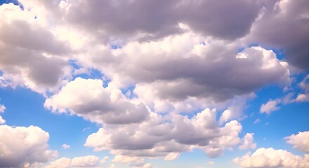 Sticker - Beautiful clouds in sky animation timelapse background new beautiful stock video footage animation AI 4k animation