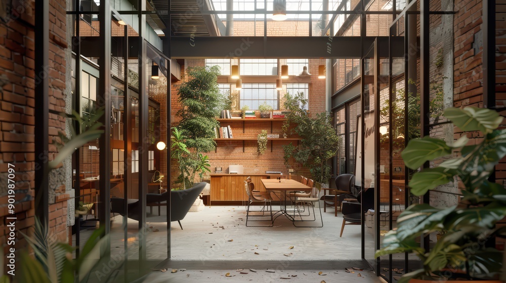 Adaptive reuse project, converting an old industrial building into ...