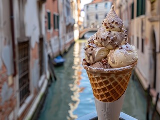 Canvas Print - ice cream cone