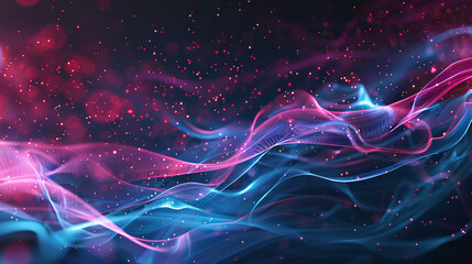 Wall Mural - modern technology abstract background