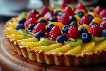 Wall Mural - Delicious Fruit Tart