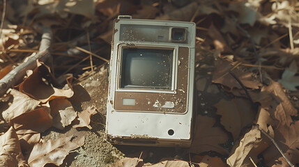 Poster - Empty photo polaroid