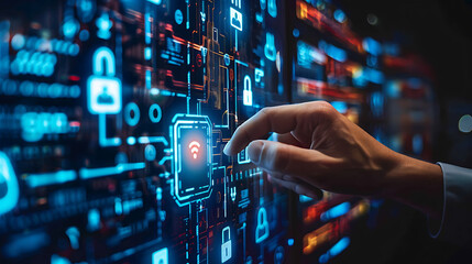Cyber Security Data Protection Business Privacy concept
