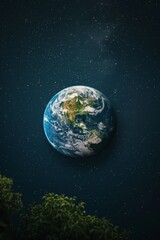 Wall Mural - Earth from Space at Night
