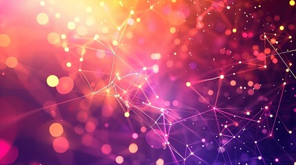 Spectacular minimal networking technology background big data connectivity software development