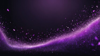 purple glitter dust abstract background copy space backdrop art