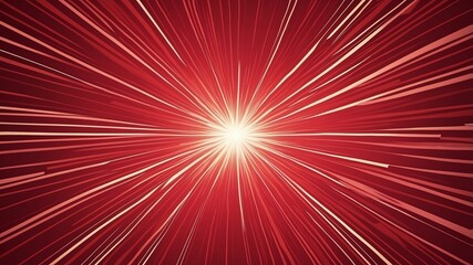 Poster - red starburst pattern abstract background copy space backdrop art