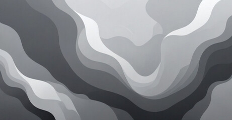 Sticker - abstract background with waves