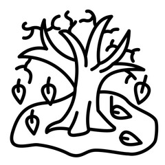 Poster - Deciduous Trees Icon