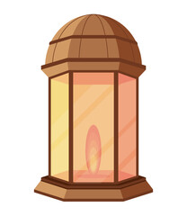 Poster - arab light lantern