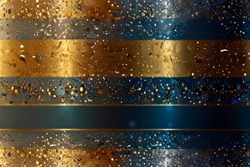 golden christmas background Generative AI