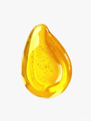 Poster - Yellow Liquid Drop