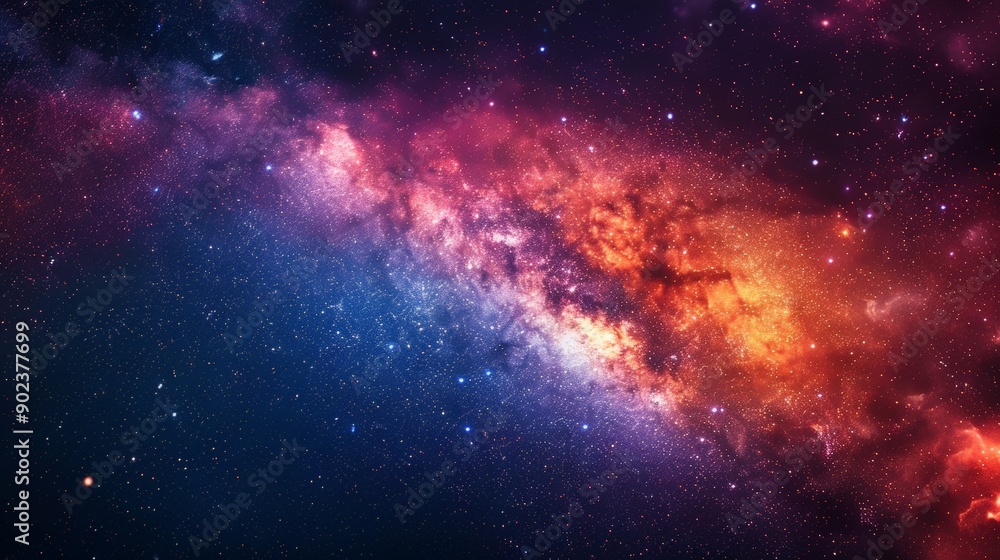 Galaxy background with deep, cosmic colors and detailed star patterns ...