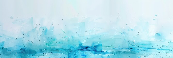 blue watercolor paint background, t light blue watercolor, blue abstract cloudy sky concept with col