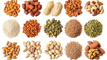 Canvas Print - Assortment of Nuts and Seeds