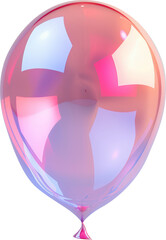 Sticker - Shiny Pink Balloon