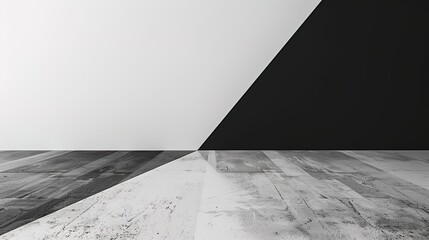 Wall Mural - Minimalist black and white wallpaper