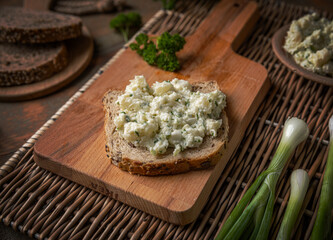 Sticker - Delicious cauliflower salad sandwich