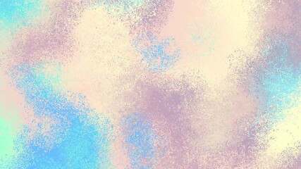 Leinwandbilder - Seamless colorful abstract background with rough grain for loop playback. Dynamic bright splash with grainy grains on black abstract background