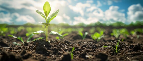 Wall Mural - The concept of World Soil Day 