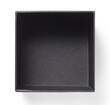 © koosen - Empty black paper box isolated on white background, Top view
