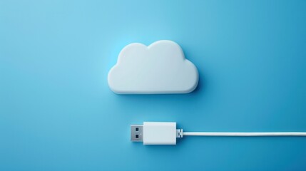 Cloud Storage & Data Transfer Concept