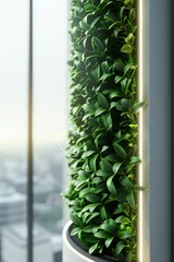 Sticker - Vertical Green Wall in Modern Interior