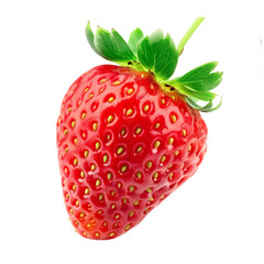 Sticker - Vibrant Fresh Juicy Strawberry Fruit