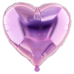 Wall Mural - Shiny pink heart balloon