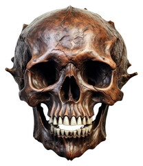 Sticker - PNG White background anthropology sculpture halloween.