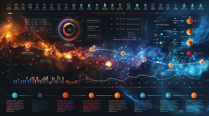 Wall Mural - vector, illustartion, infographic elements data visualization vector design template. Can be used for steps, options, business process, workflow, diagram, flowchart concept, timeline, marketing icons,