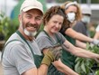 © WeeraWanderlust - Workers volunteering at a local shelter on Labor Day, promoting mental health through acts of kindness and community service, mental wellness, giving back