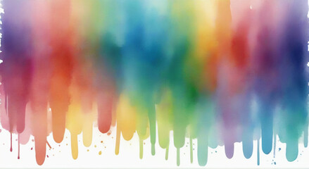 Wall Mural - abstract background with rainbow